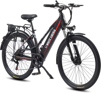 Электровелосипед White Siberia Camry Light (матовый черный)