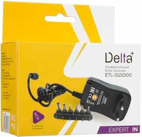 

Адаптер питания Delta+ ETL-3121000