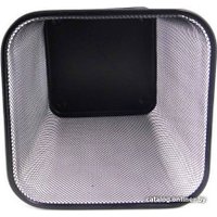 Корзина для бумаг Feniks сетчатая квадратная 20 л (черный)