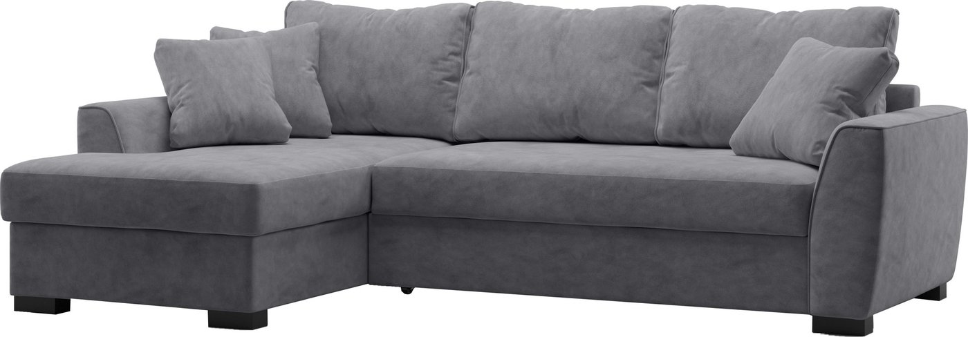 

Угловой диван Mio Tesoro Като 33 Левый (Germes Grafit)