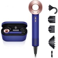 Фен Dyson HD08 Supersonic (евровилка, синий/розовое золото)