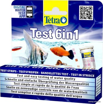 Тест для воды Tetra Test 6 in 1 25 шт