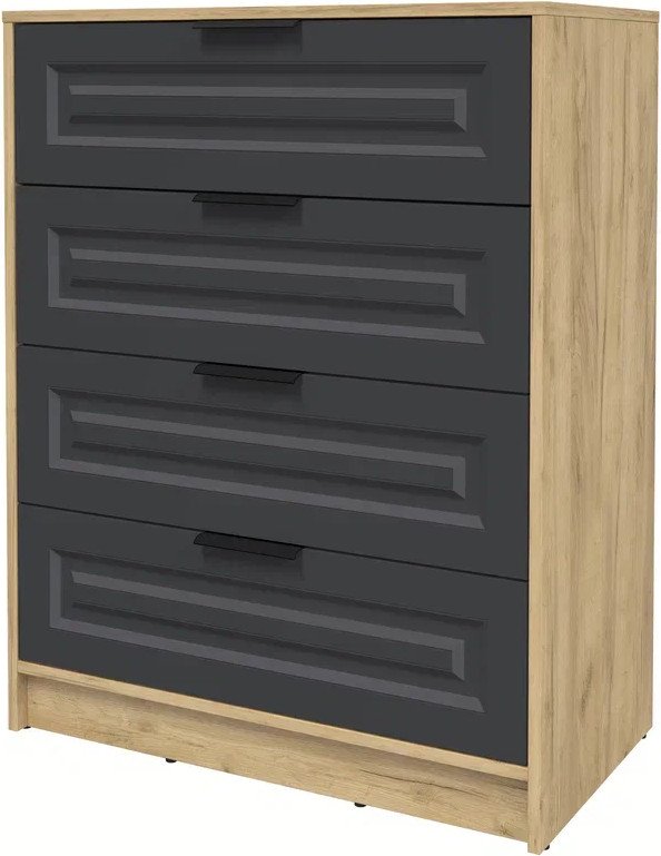 

Комод Интерлиния Концепт КТ-К80 Деко (дуб золотой/пепел)