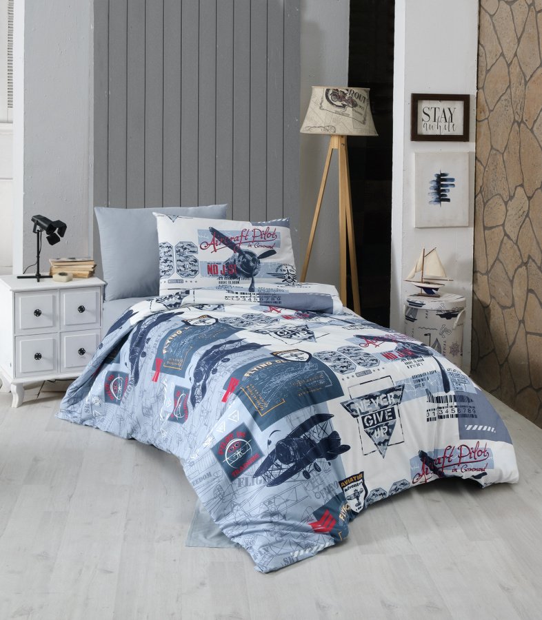 

Постельное белье Karven Ранфорс 1.5 N022 Aircraft