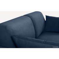 Угловой диван Divan Льери Мини Velvet Blue 240321 (синий)