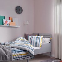 Постельное белье Ikea Наттслэнда 150x200 905.080.04 (орнамент «полоска»/разноцветный)