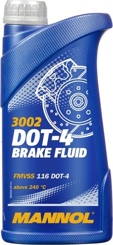 Тормозная жидкость Mannol Brake Fluid DOT-4 910 гр