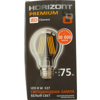 Светодиодная лампочка Horizont LED-FR A60 E27 8 Вт 4000 К