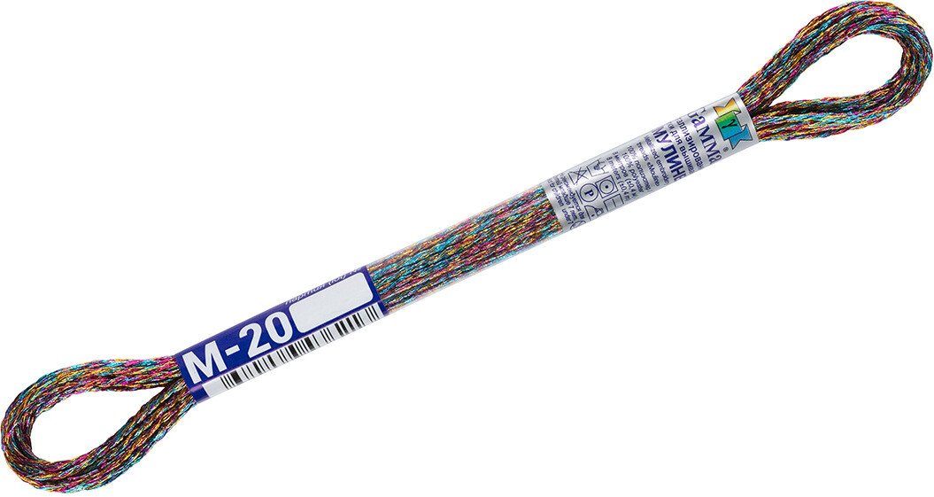 

Нитки для вышивания Gamma М-20 8 м (меланж)