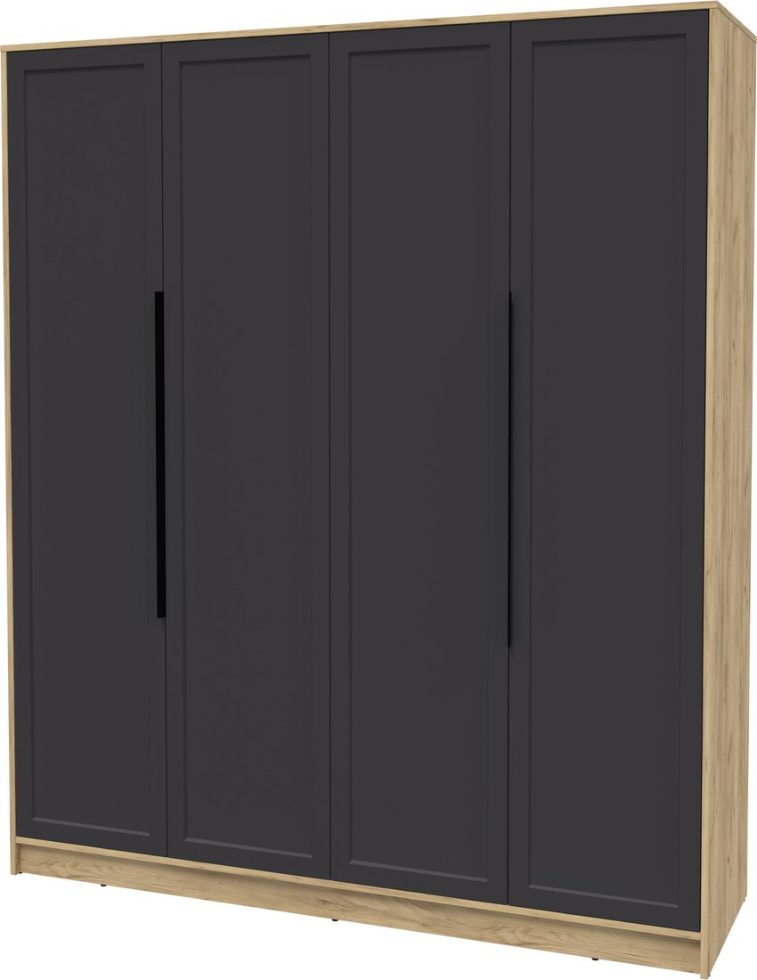 

Шкаф распашной Интерлиния Концепт Тренд КТ-Ш4 (дуб золотой/пепел)