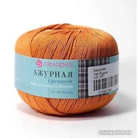 Пряжа для вязания Пехорка Ажурная 194 50 г 280 м (рыжик)