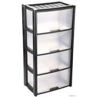 Комод Альтернатива Колорит М7925 (черный)