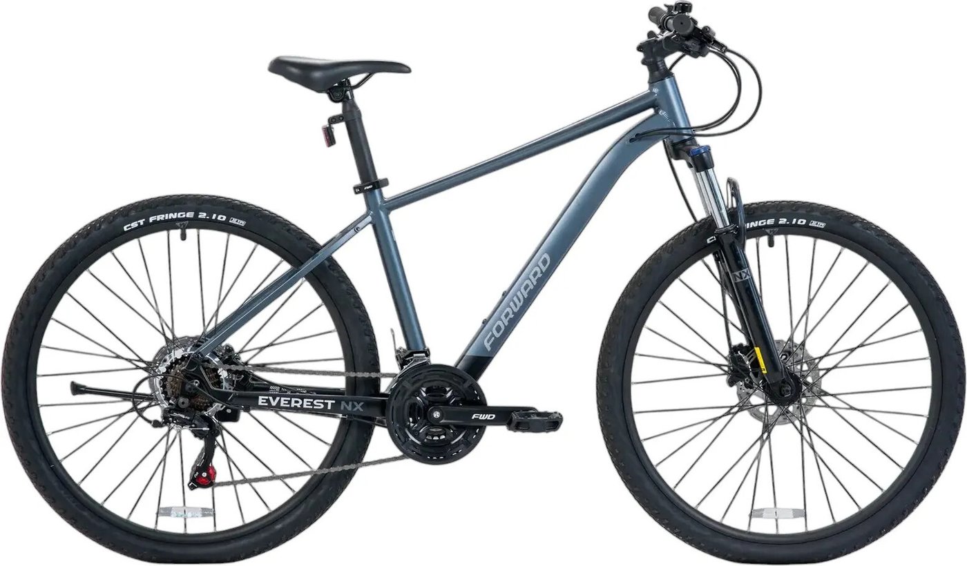 Велосипед Forward Everest NX 27.5 р.17 2026 (матовый темно-серый/матовый черный, разобранный)