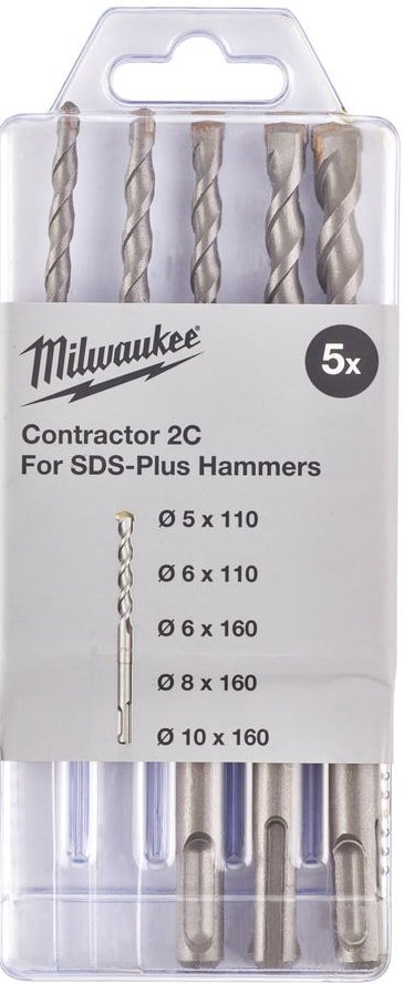 

Набор буров Milwaukee 4932471242 (5 предметов)