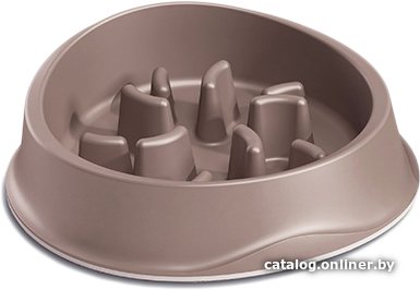 Миска Stefanplast Chic Slow Food 1 л 98880 (серый)