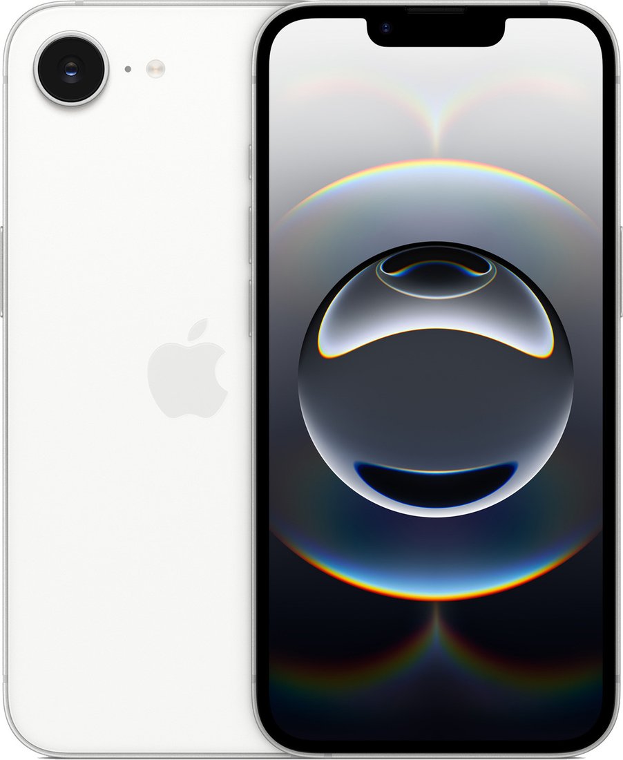Телефон Apple iPhone 16e Dual SIM 128GB (белый)