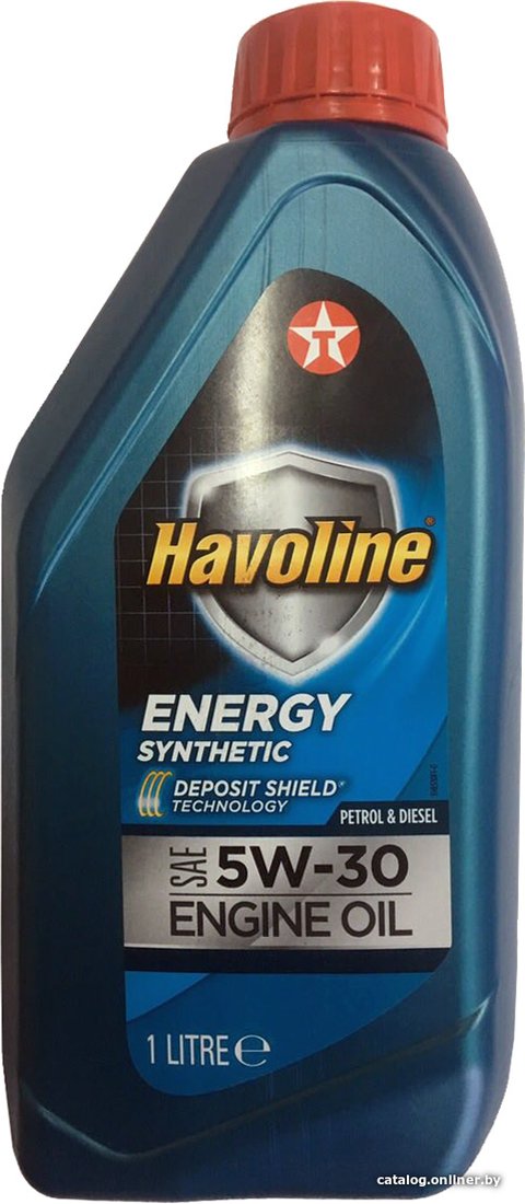 Моторное масло Texaco Havoline Energy 5W-30 1л