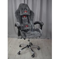 Игровое (геймерское) кресло Calviano Nero (dark grey plush)