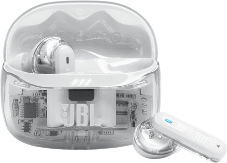 Наушники JBL Tune Beam 2 Ghost Edition (белый)