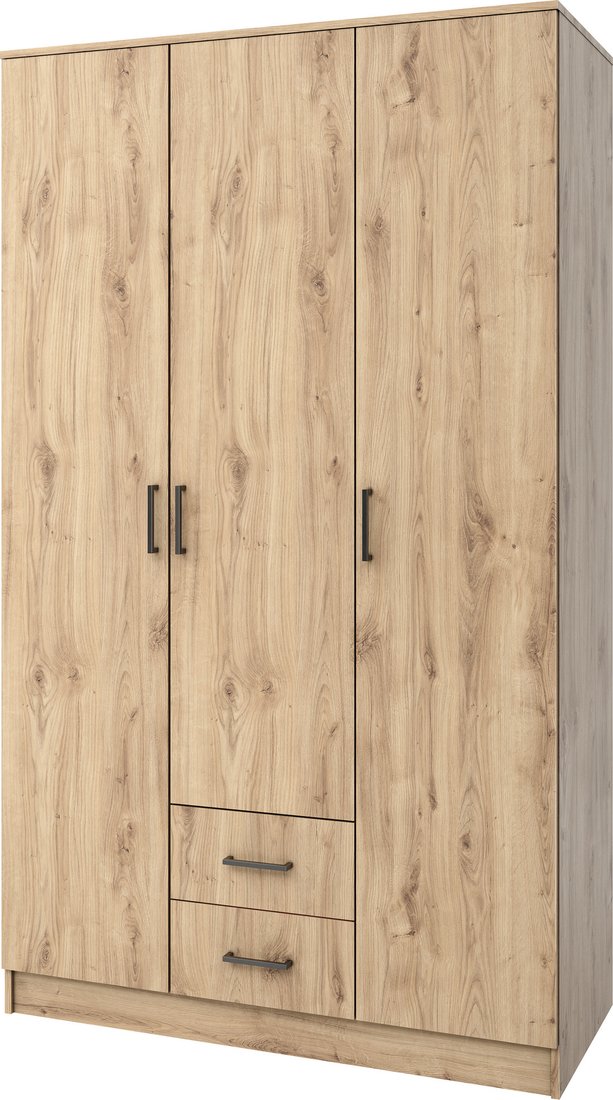 

Шкаф распашной Mio Tesoro Хюгге 3D2S (дуб наварра)