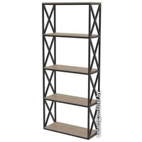 Стеллаж TMB Loft Саймон ЛДСП 60x40x160 (дуб денвер трюфель)