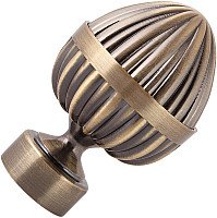 

Наконечник для карниза АС ФОРОС Милано D25 (антик)