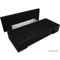 Диван Лига диванов Сан Марко 114030 (экокожа, черный)