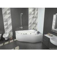 Ванна Santek Ибица XL 160x100 R (с каркасом и экраном)