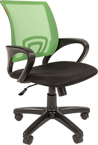 Офисное кресло CHAIRMAN 696 black (зеленый)