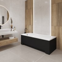 Ванна Lauter Sophia 160х70 21205160 (с каркасом, черным подголовником)