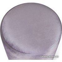 Пуфик Sheffilton SHT-B8 (ледяная лаванда/золото)