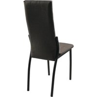 Стул ВВР Румба (бурый/черный, рогожка)