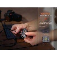 Фонарь Fenix E03R EDC V2.0 (синий)