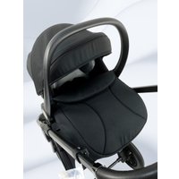 Универсальная коляска Chiccolino Platinum (3 в 1, черный)