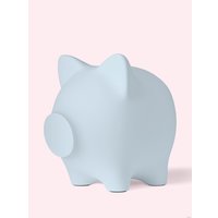 Копилка для денег PIG BANK свинка-копилка XL (голубой)