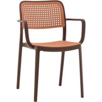 Стул Stool Group Yona с подлокотниками PP-297 (коричневый)