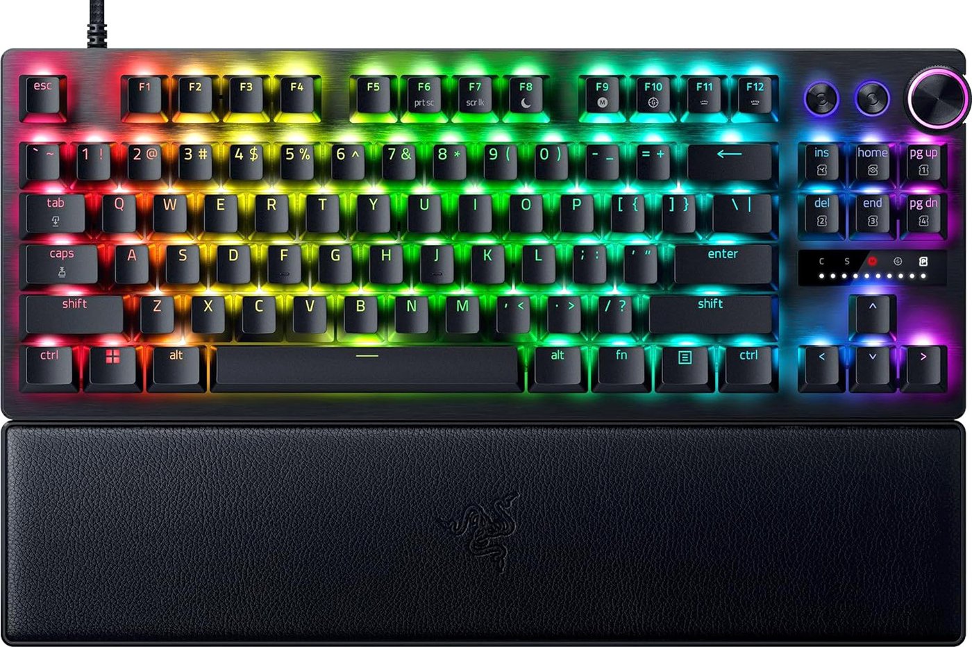 

Клавиатура Razer Huntsman V3 Pro TKL (черный, нет кириллицы)