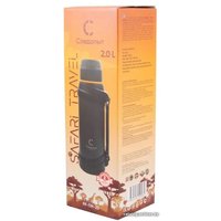 Термос Следопыт Safari Travel PF-TM-25 2л (черный)