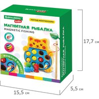 Развивающая игра Полесье Kids магнитная рыбалка "Кот" 665246