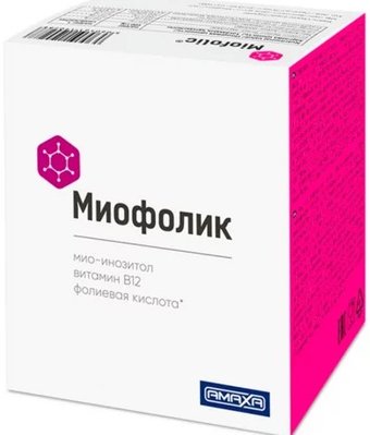 БАД Amaxa Миофолик (30 пакетиков)