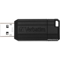 USB Flash Verbatim PinStripe черный 32 Гб (49064)