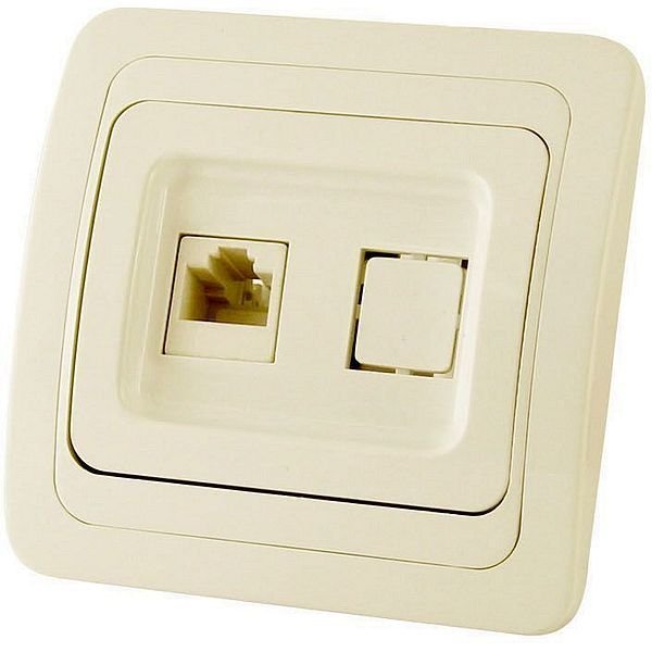 

Розетка компьютерная TDM Electric Валдай SQ1804-0113