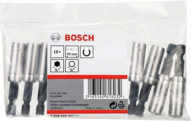 

Набор держателей бит Bosch 2608522317 (10 предметов)