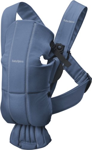 Рюкзак-переноска BabyBjorn Mini 0211.74 (woven vintage indigo)