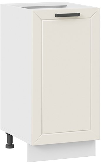 

Шкаф напольный Трия Лорас 1Н4 (белый/холст брюле)