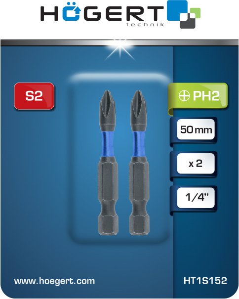 

Набор бит Hoegert Technik HT1S152