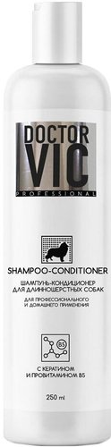 Doctor VIC с кератином и провитамином В5 для длинношерстных собак (250 мл)