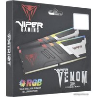 Оперативная память Patriot Viper Venom RGB 2x16ГБ DDR5 5600МГц PVVR532G560C36K