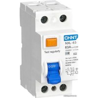 Устройство защитного отключения Chint NXL-63 1P+N 40А 30мА тип A 6кА 280718