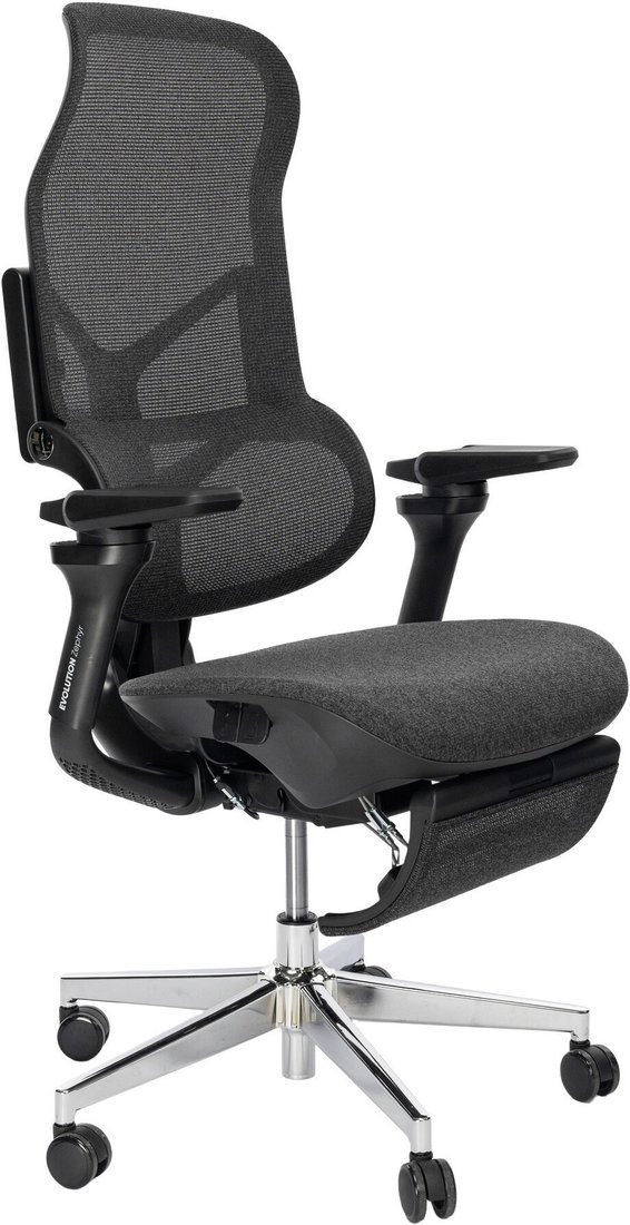 Офисное кресло Evolution Zephyr Fabric (черный)